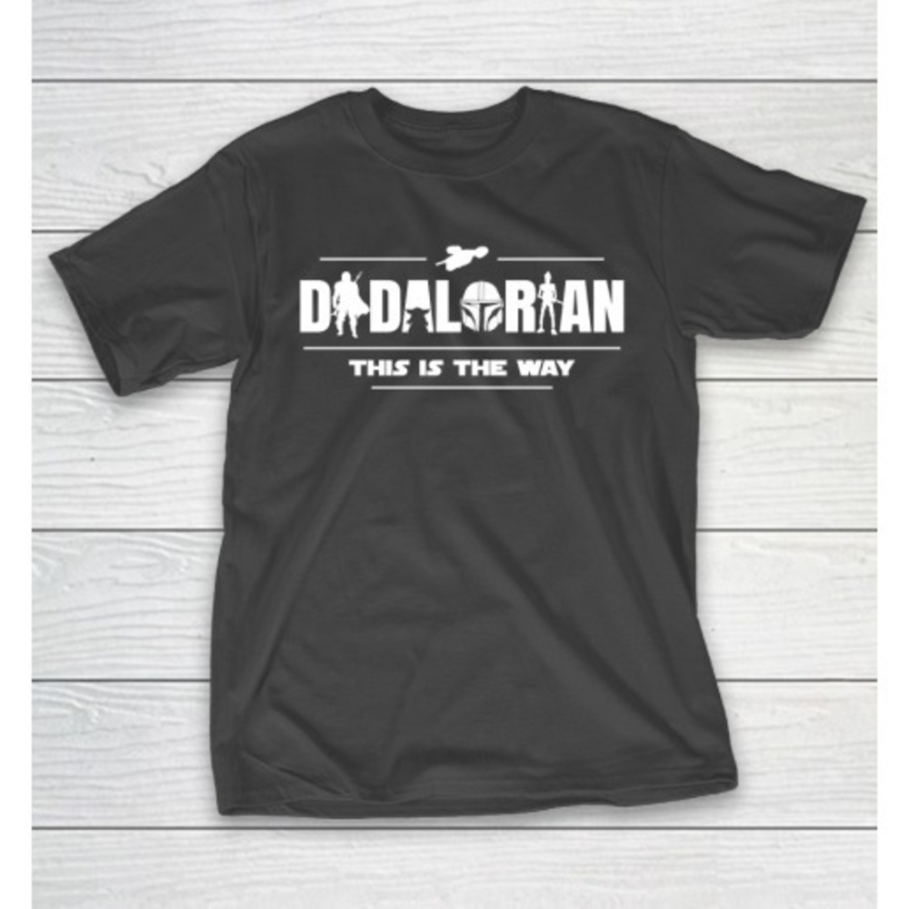 Dadalorian Fathers Day Dad Tshirt